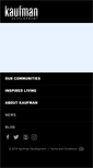 Mobile Screenshot of livekaufman.com